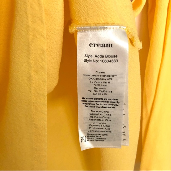 Yellow “Adga” Blouse - Picture 6 of 6